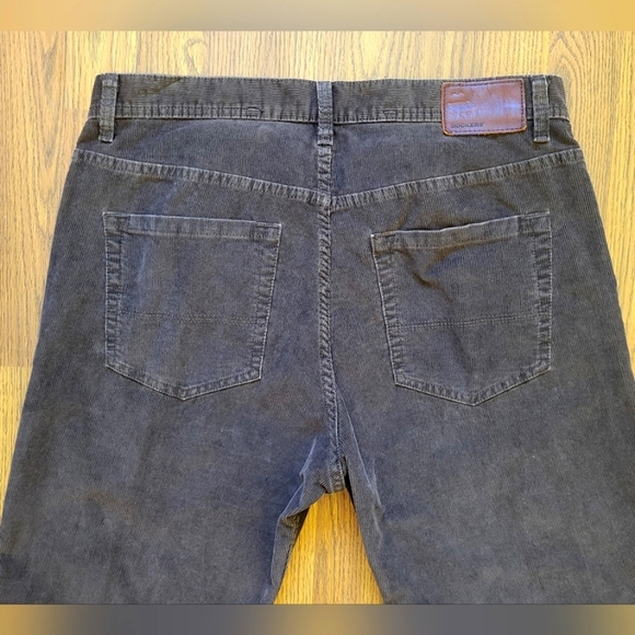 Dockers D3 Classic Fit Flat Front Brown Cotton Khakis Chinos Mens Pants 36x32 - Picture 8 of 9